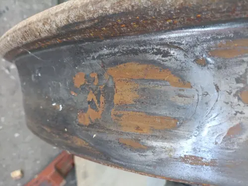 окопаване – wheel flat